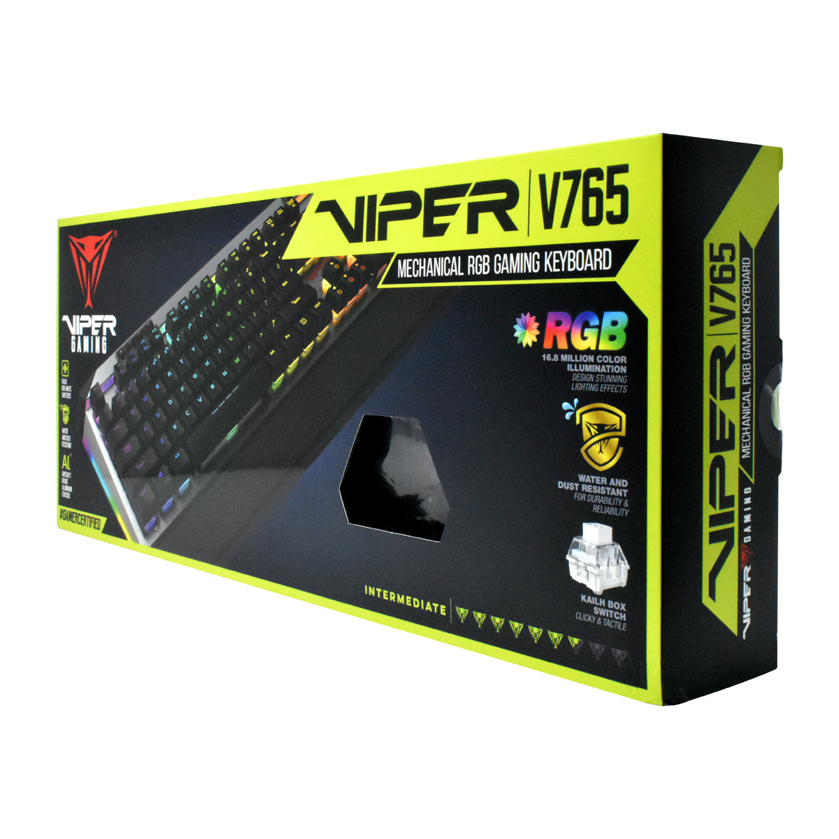 Patriot Viper V765 RGB mehanska tipkovnica - ANG