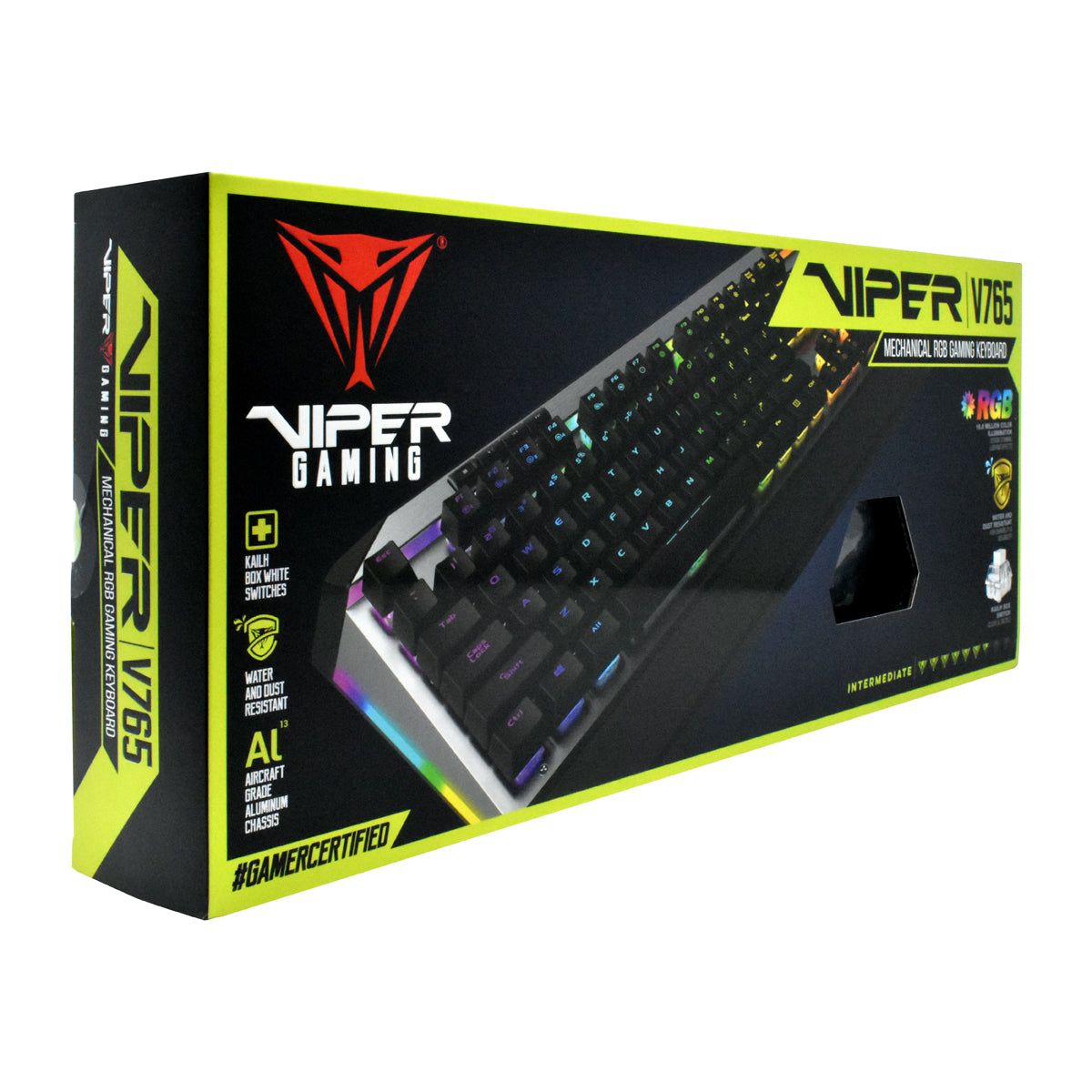 Patriot Viper V765 RGB mehanska tipkovnica - ANG