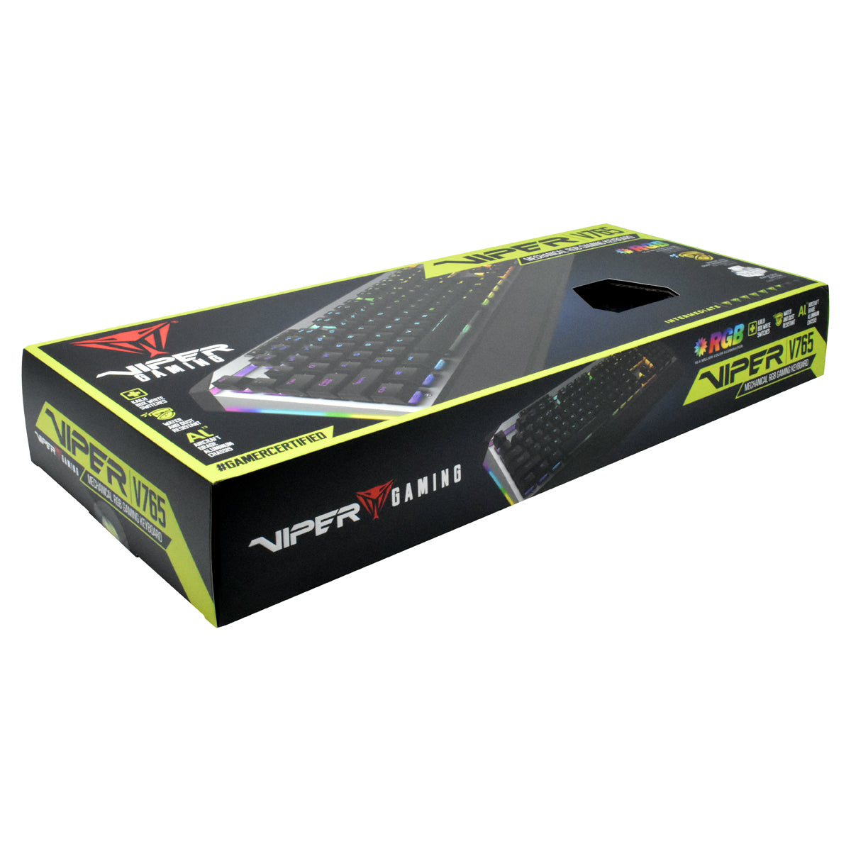 Patriot Viper V765 RGB mehanska tipkovnica - ANG