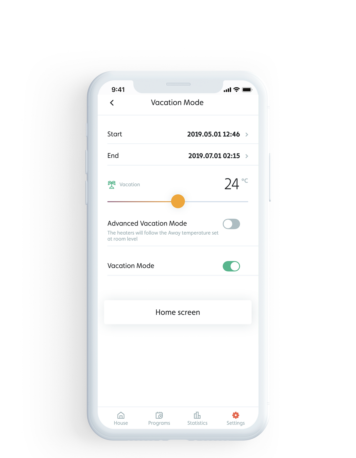 MILL panelni konvekcijski radiator Wi-Fi 600W jeklo PA600WIFI3