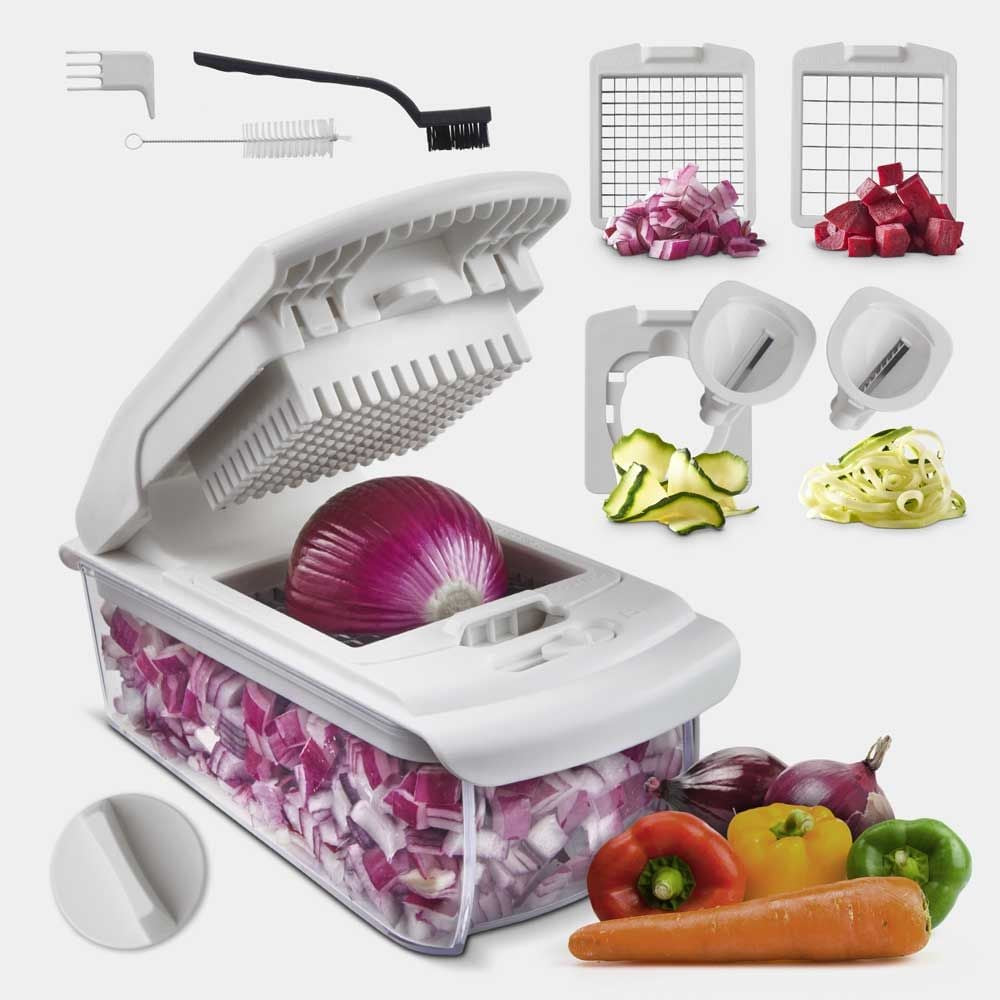VonShef Večnamenski rezalnik in spiralizator za zelenjavo