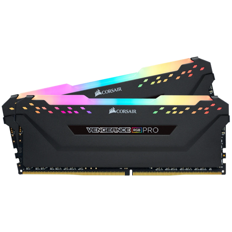 Corsair VENGEANCE RGB PRO 32GB (2x16GB) DDR4 DRAM 3600MHz CL18, 1.35V