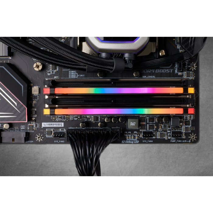 Corsair VENGEANCE RGB PRO 32GB (2x16GB) DDR4 DRAM 3600MHz CL18, 1.35V
