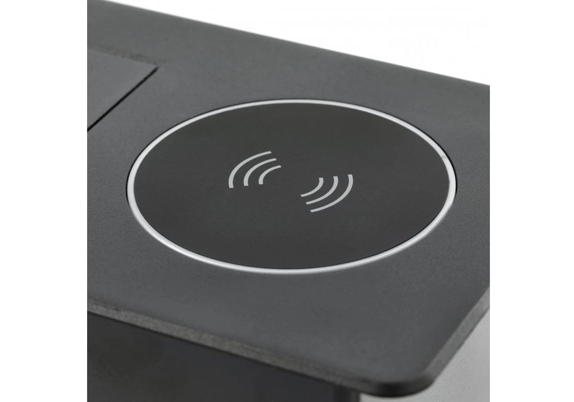 GTV Vgradna vtičnica AVARO PLUS, črna