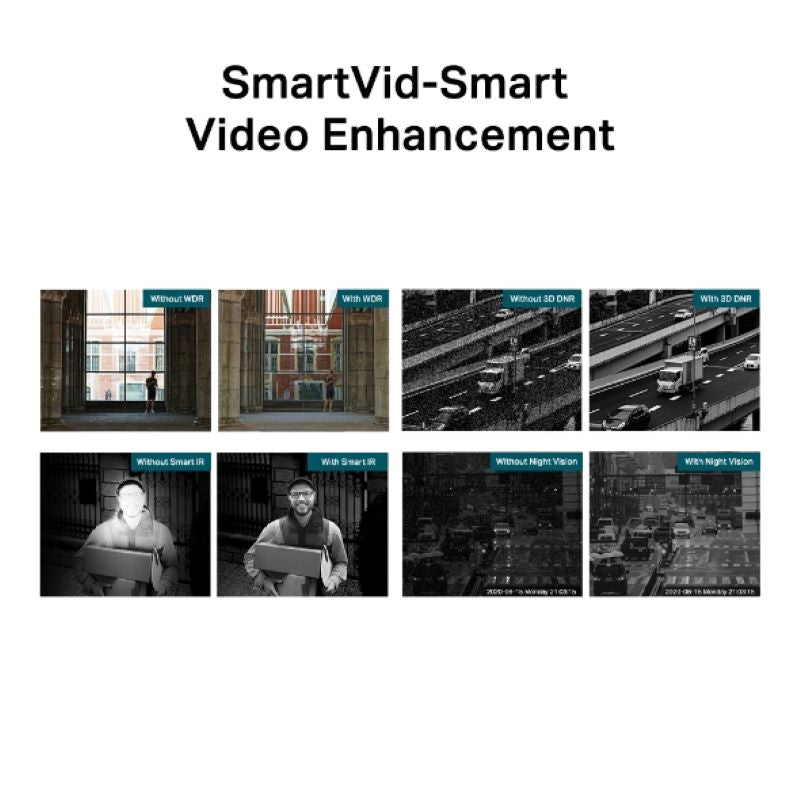 TP-LINK VIGI 5MP Full-Color Bullet mrežna kamera C350 2.8mm