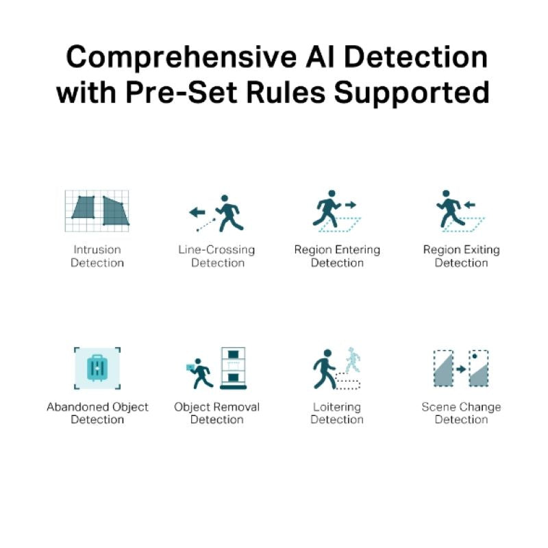 TP-LINK VIGI 5MP Full-Color Bullet mrežna kamera C350 6mm