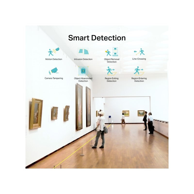 TP-LINK VIGI 4MP Full-Color Wi-Fi Turret mrežna kamera (do 2560X1440 H.265+ 30fps)