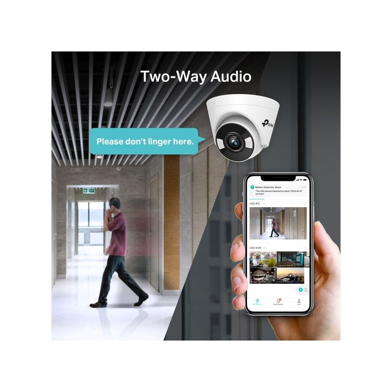 TP-LINK VIGI 4MP Full-Color Wi-Fi Turret mrežna kamera (do 2560X1440 H.265+ 30fps)