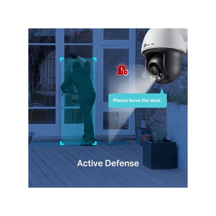 TP-LINK VIGI 4MP zunanja Full-Color Wi-Fi Pan Tilt mrežna kamera (do 2560X1440 H.265+ 30fps)