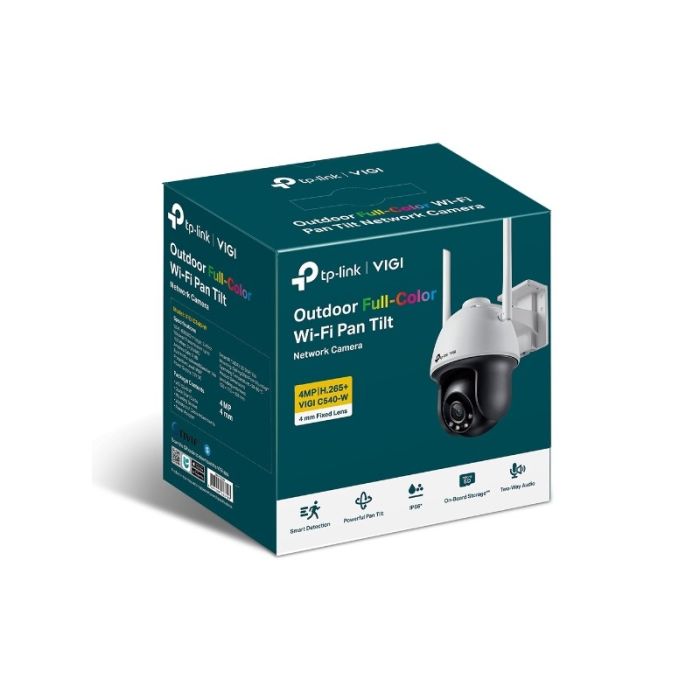 TP-LINK VIGI 4MP zunanja Full-Color Wi-Fi Pan Tilt mrežna kamera (do 2560X1440 H.265+ 30fps)