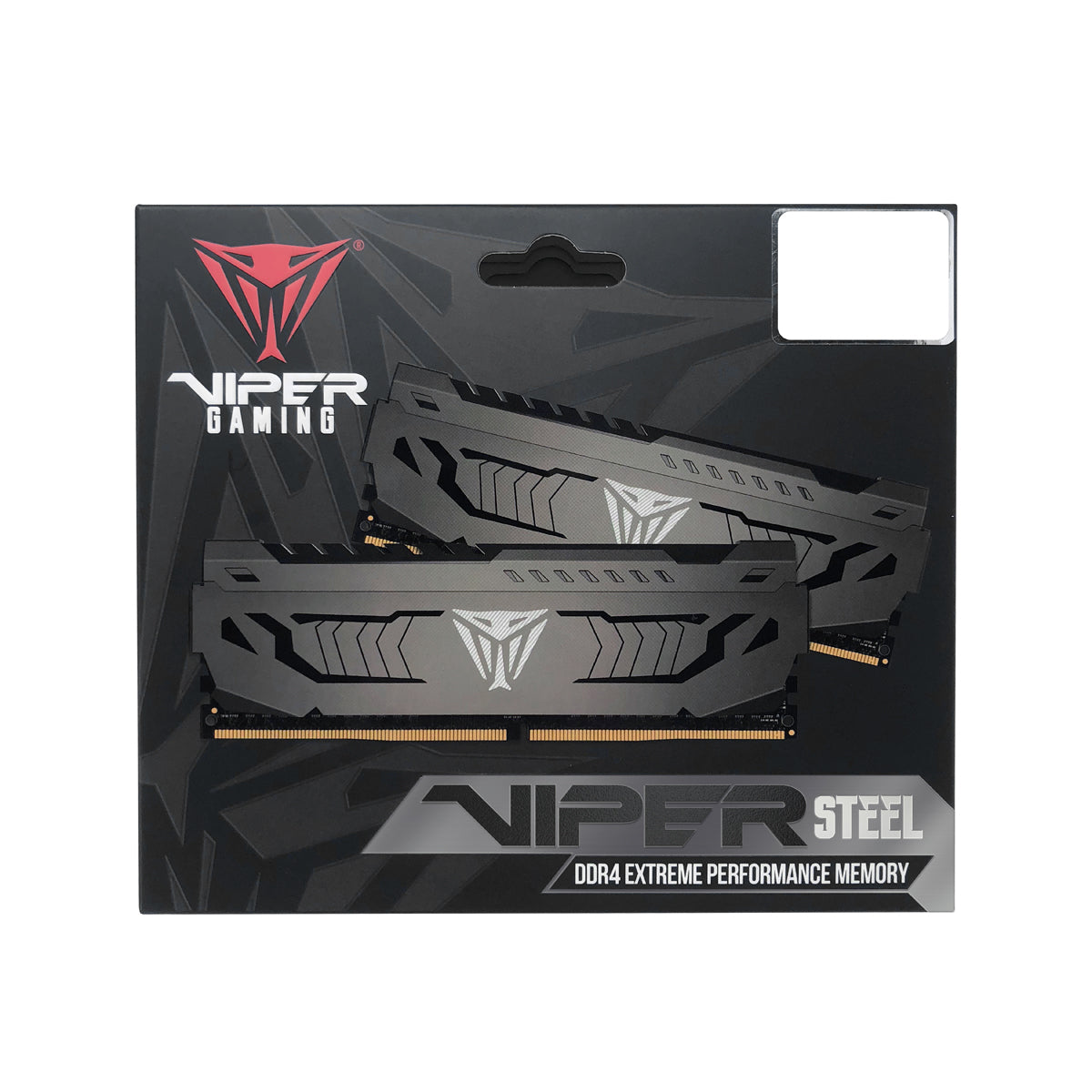 Patriot Viper Steel Kit 16GB (2x8GB) DDR4-4133 DIMM PC4-33000 CL19, 1.35V