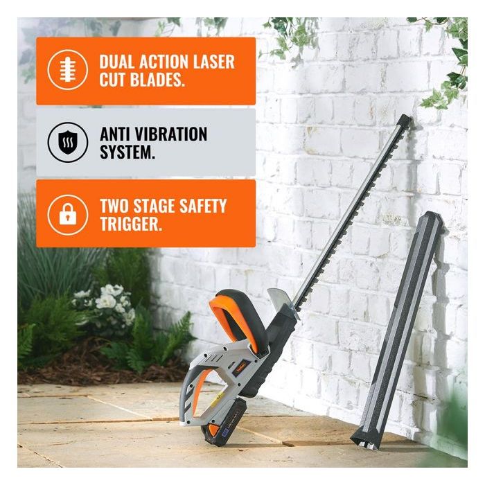VonHaus akumulatorske škarje za grmičevje G-Series