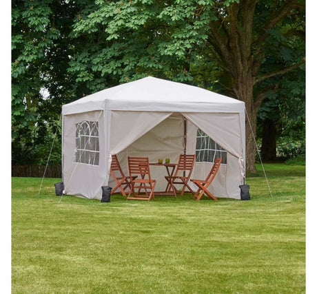 VonHaus Pop Up paviljon 3 x 3m Ivory
