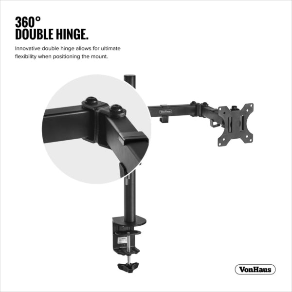 VonHaus enojni namizni nosilec za monitor (13-32'')