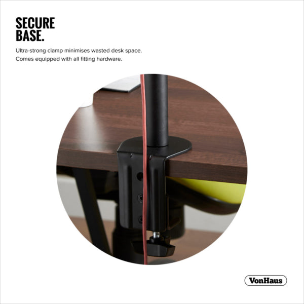 VonHaus enojni namizni nosilec za monitor (13-32'')
