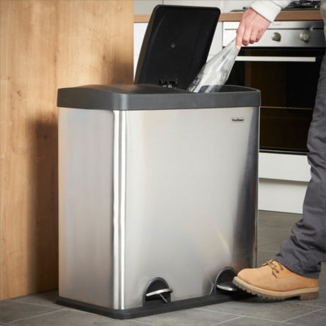 VonHaus koš za ločevanje odpadkov 60L