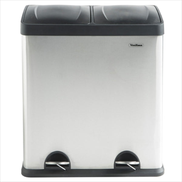 VonHaus koš za ločevanje odpadkov 60L
