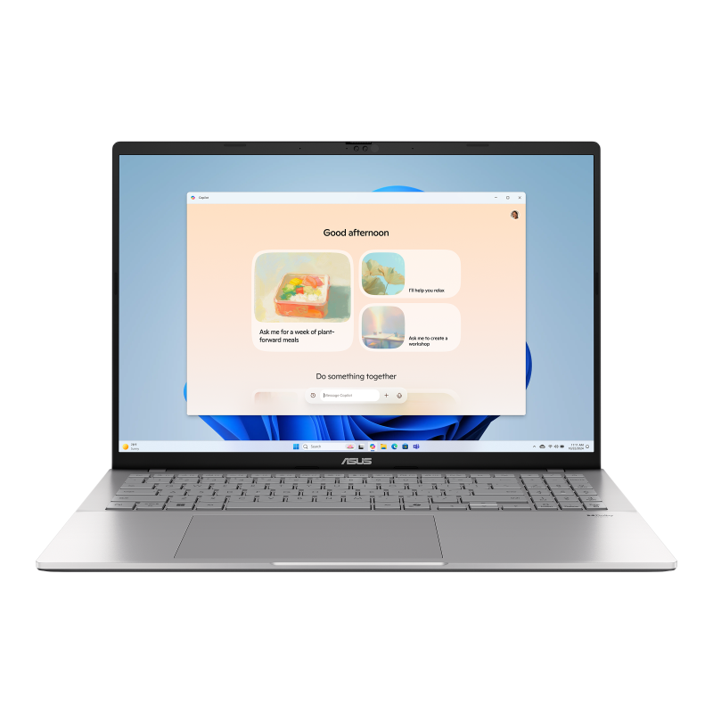 Prenosnik ASUS Vivobook S16 M3607HA, Ryzen 7-260, 32GB RAM, 1TB SSD, 144Hz, Windows 11 Home