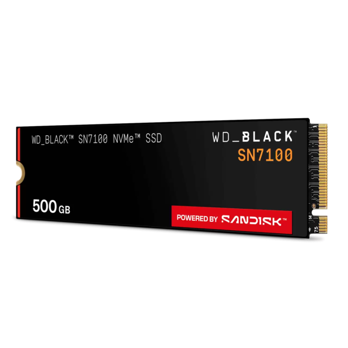SanDisk 500GB WD Black SN7100 M.2 2280 PCI-e 4.0 NVMe 1.4 SSD disk