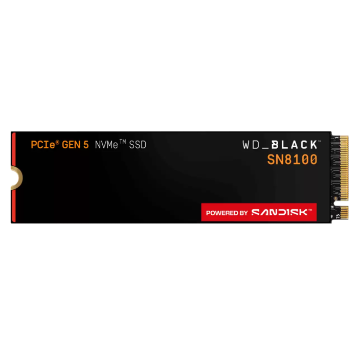 SanDisk 2TB WD Black SN8100 M.2 2280 PCI-e 5.0 NVMe 2.0 SSD disk