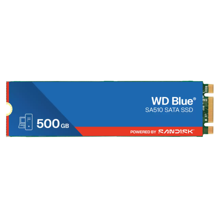 SanDisk 500GB WD Blue SA510 M.2 2280 SATA 6Gb/s SSD disk