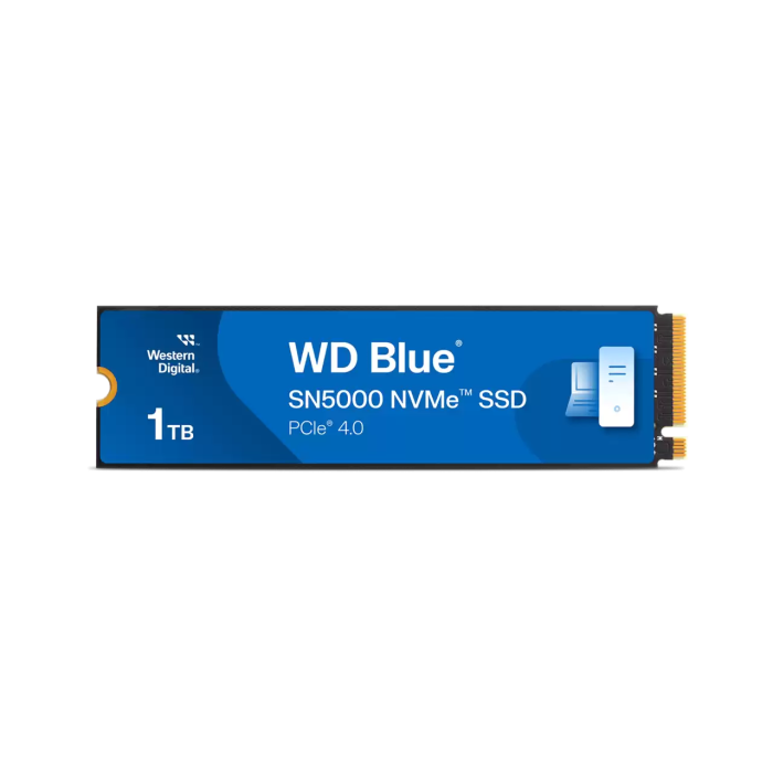 WD 1TB Blue SN5000 M.2 2280 PCI-e 4.0 NVMe 1.4 SSD disk