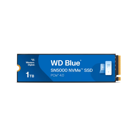 WD 1TB Blue SN5000 M.2 2280 PCI-e 4.0 NVMe 1.4 SSD disk