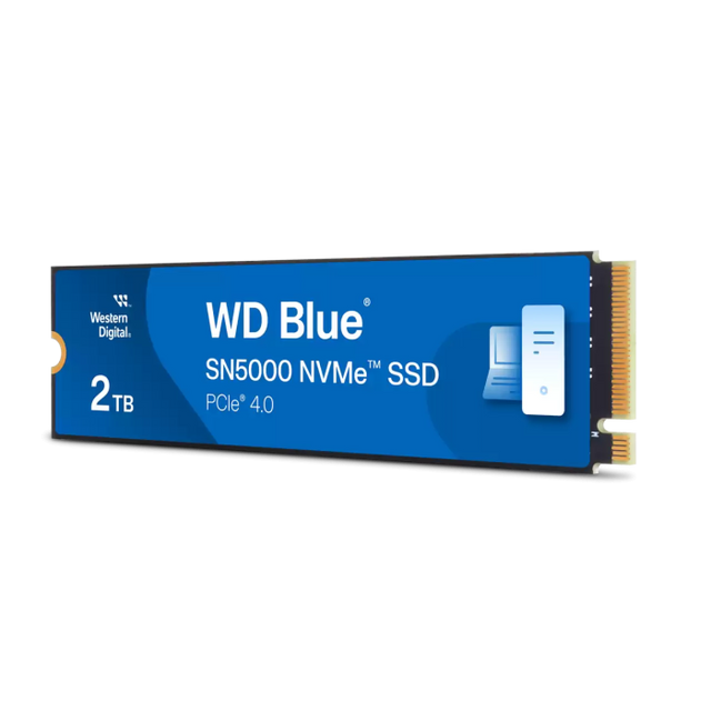 WD 2TB Blue SN5000 M.2 2280 PCI-e 4.0 NVMe 1.4 SSD disk