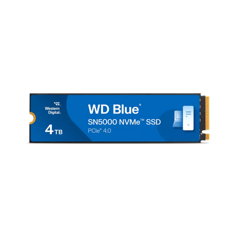 WD 4TB Blue SN5000 M.2 2280 PCI-e 4.0 NVMe 1.4 SSD disk