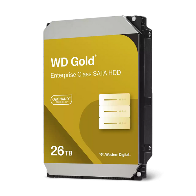 WD 26TB Gold 3,5" SATA 6Gb/s 7200rpm 512MB HDD disk