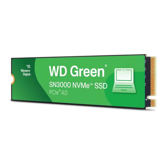 WD 2TB Green SN3000 M.2 2280 PCI-e 4.0 NVMe 1.4 SSD disk