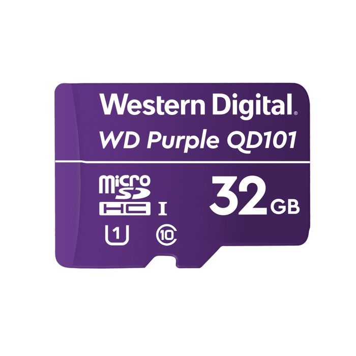 SanDisk 32GB WD Purple QD101 SC Ultra Endurance Class 10 UHS 1(U1) microSDXC kartica