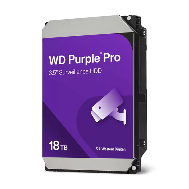 WD 18TB Purple Pro 3,5" SATA 6Gb/s 7200rpm 512MB HDD disk