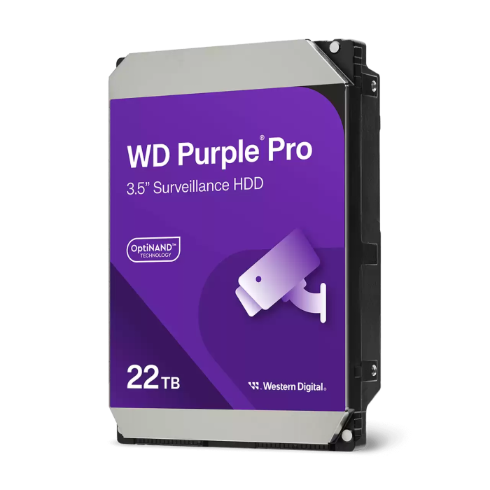 WD 22TB Purple Pro 3,5" SATA 6Gb/s 7200rpm 512MB HDD disk