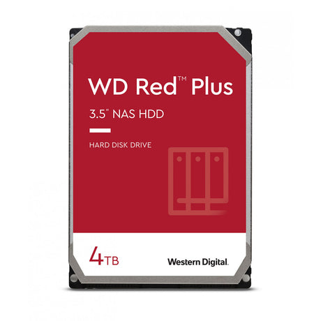 WD trdi disk 4TB SATA3, 6Gb/s, 5400obr, 256MB RED PLUS