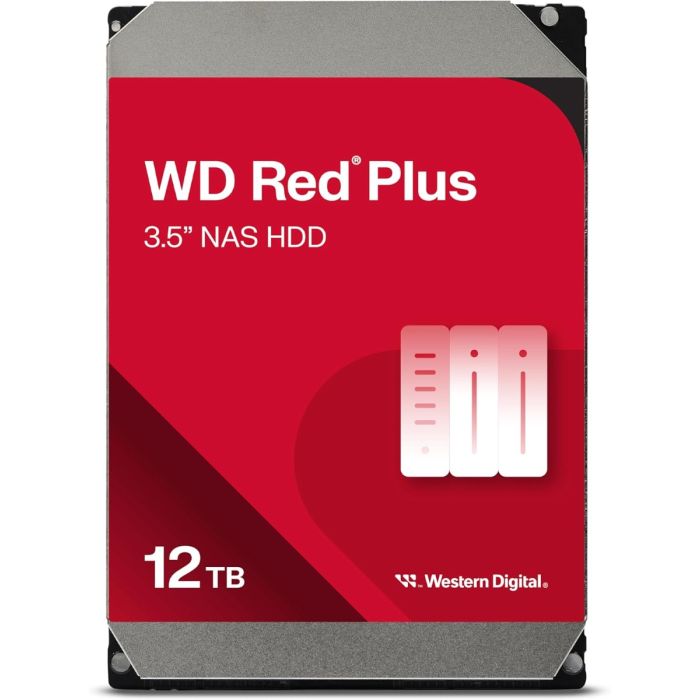 WD 12TB Red Plus 3,5" SATA 6Gb/s 7200rpm 512MB HDD disk