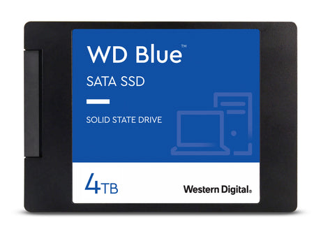WD 4TB SSD BLUE 3D NAND 6,35(2,5") SATA3