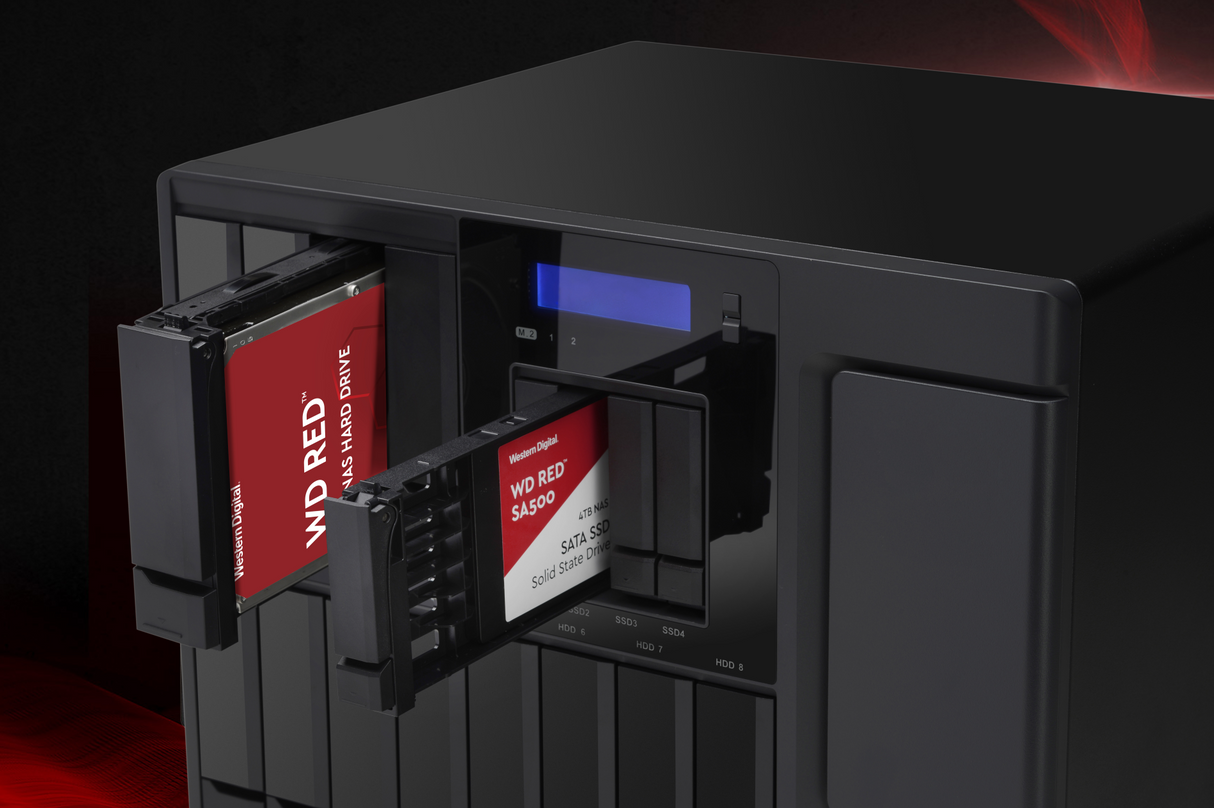 WD 4TB SSD RED 3D NAND 6,35(2,5") SATA3