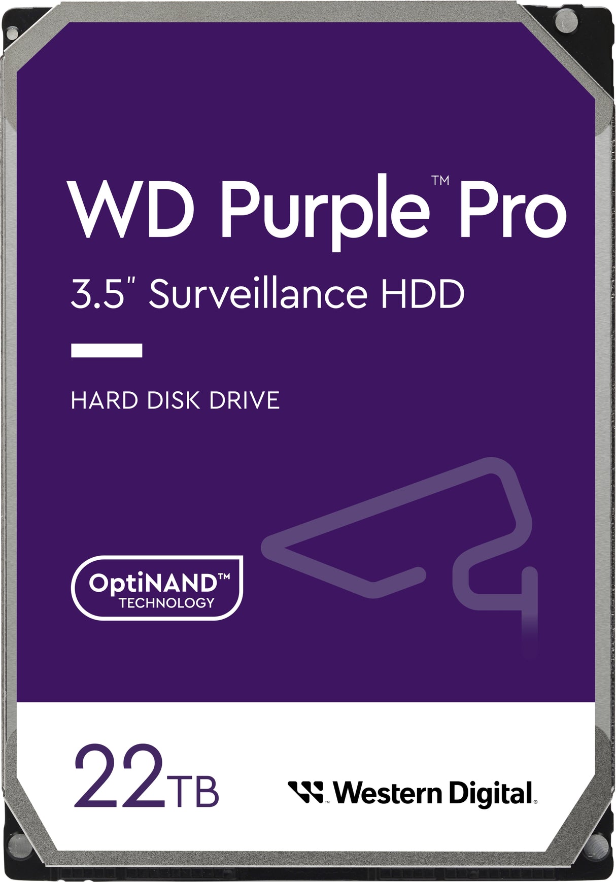 WD PURPLE PRO 22TB, 7200 obratov, 512MB