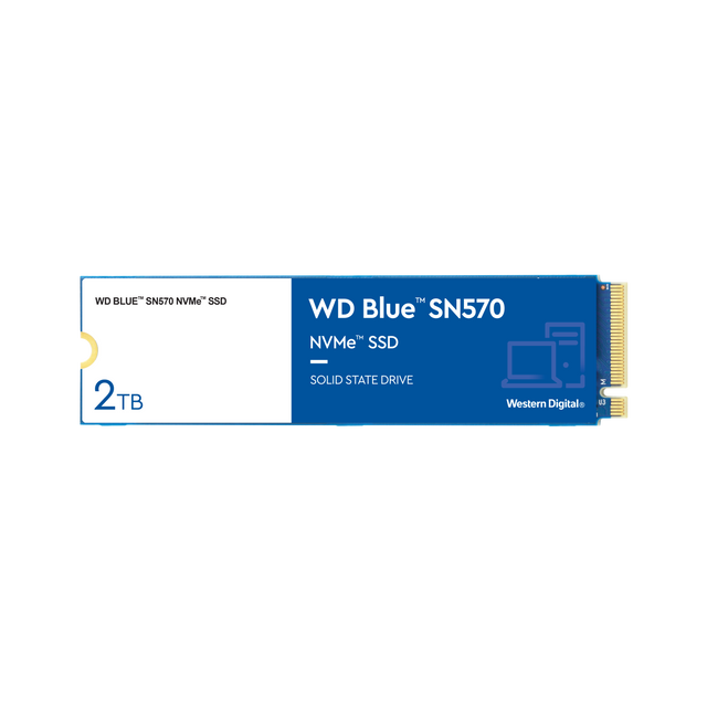 WD 2TB SSD BLUE SN570 3D M.2 2280 NVMe