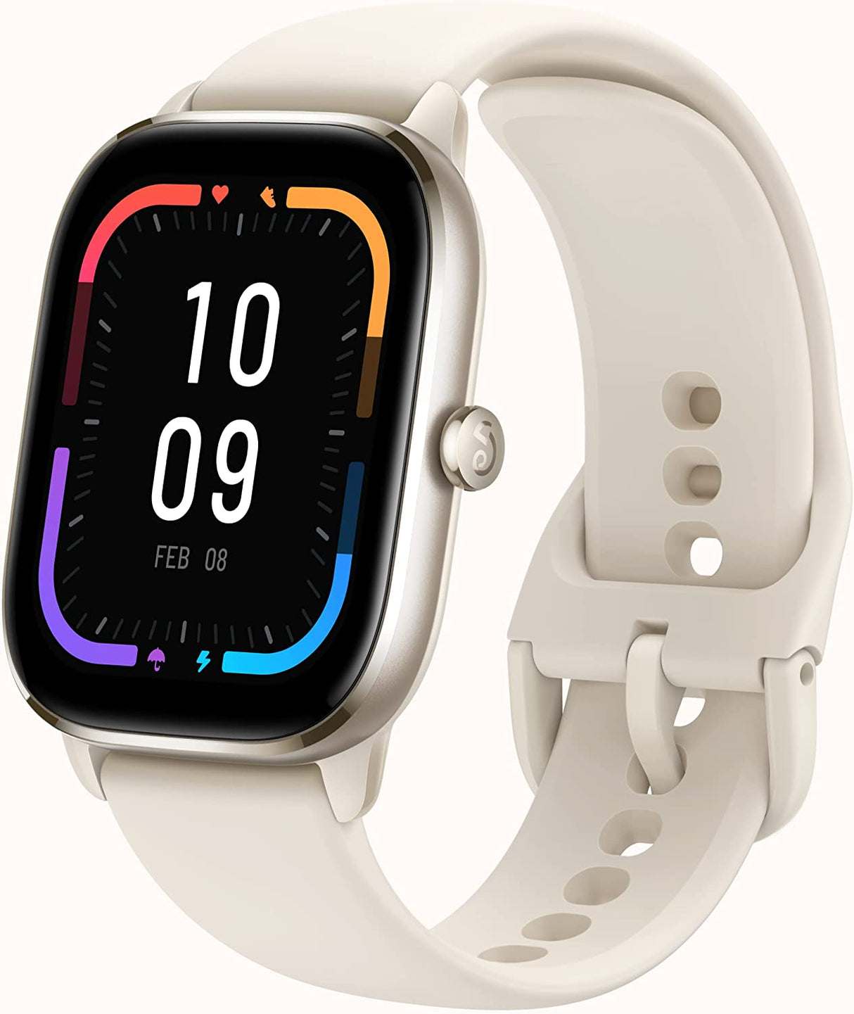 Amazfit GTS4 Mini, pametna ura, bela