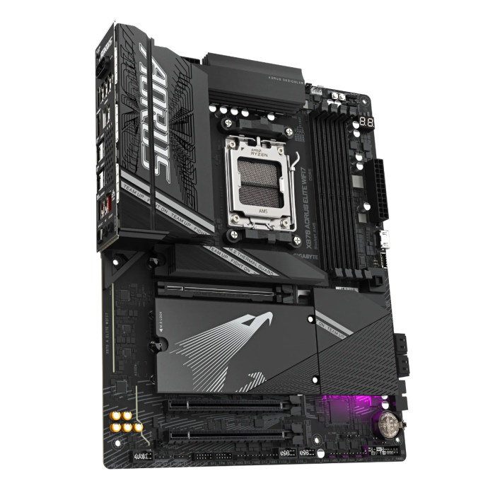 GIGABYTE X870 AORUS ELITE WIFI7, DDR5, SATA3, USB4, DP, 2.5GbE, WiFi 7, AM5 ATX