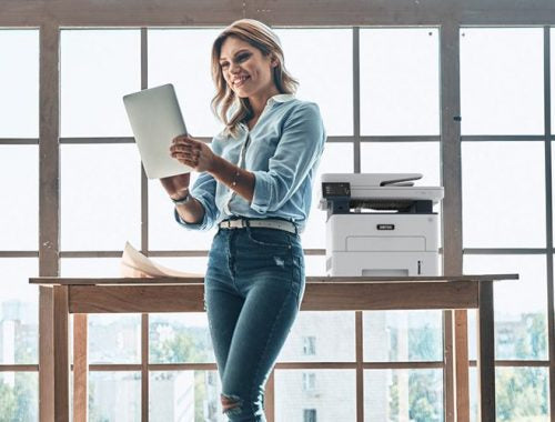 XEROX A4 ČB večopravilna naprava 4v1, 34 str/min