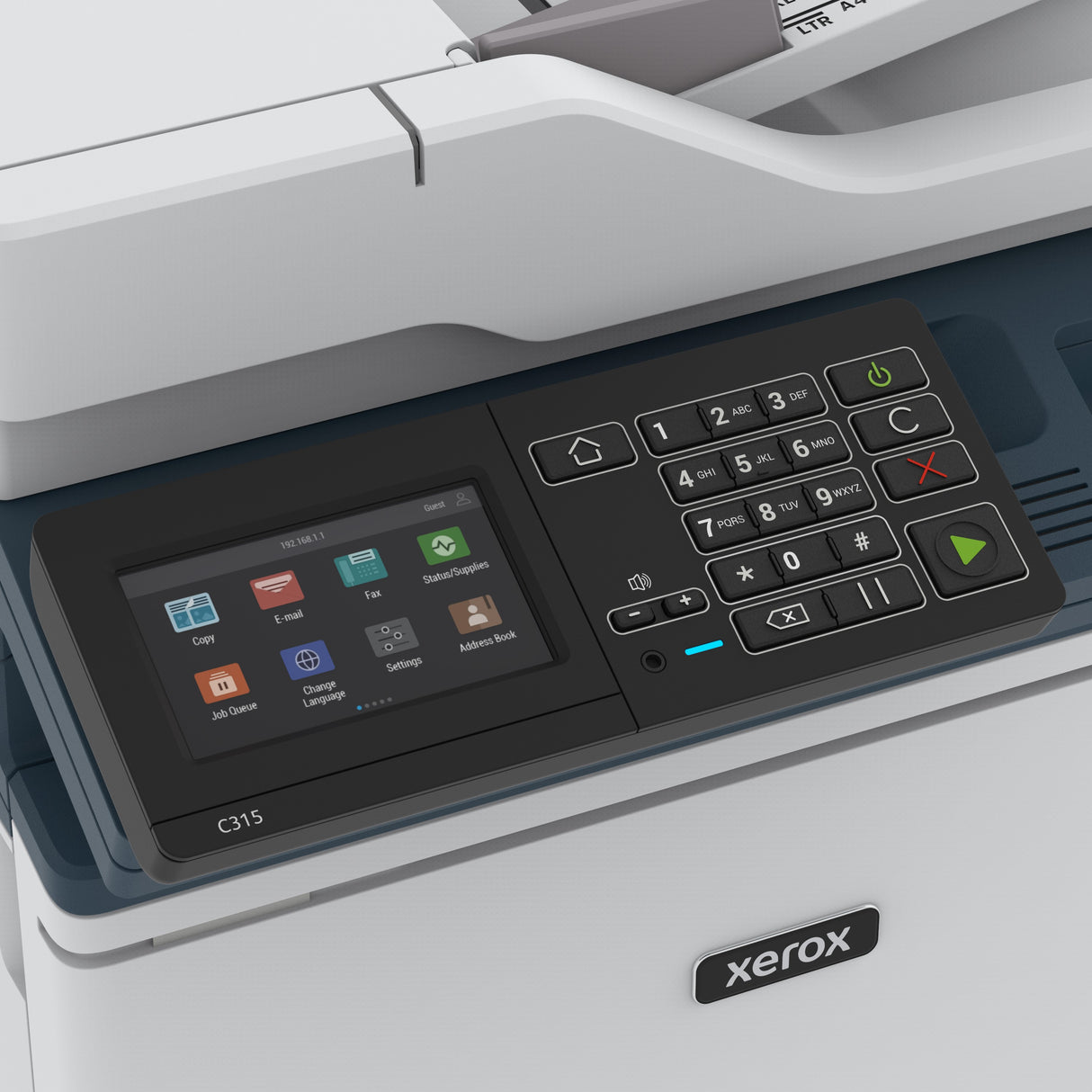 XEROX barvna A4 večopravilna naprava C315DNI, 33str/min, Wifi, USB, duplex, mreža