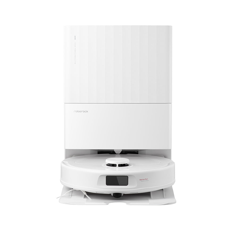 Roborock Qrevo S robotski sesalnik s samopraznilno postajo, bel