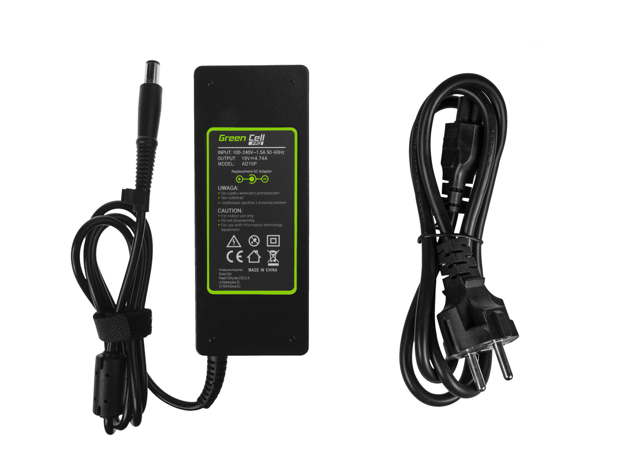 Green Cell PRO polnilec / AC Adapter za HP Envy Pavilion DV4 DV5 DV6 Compaq CQ61 CQ62 19V 4.74A