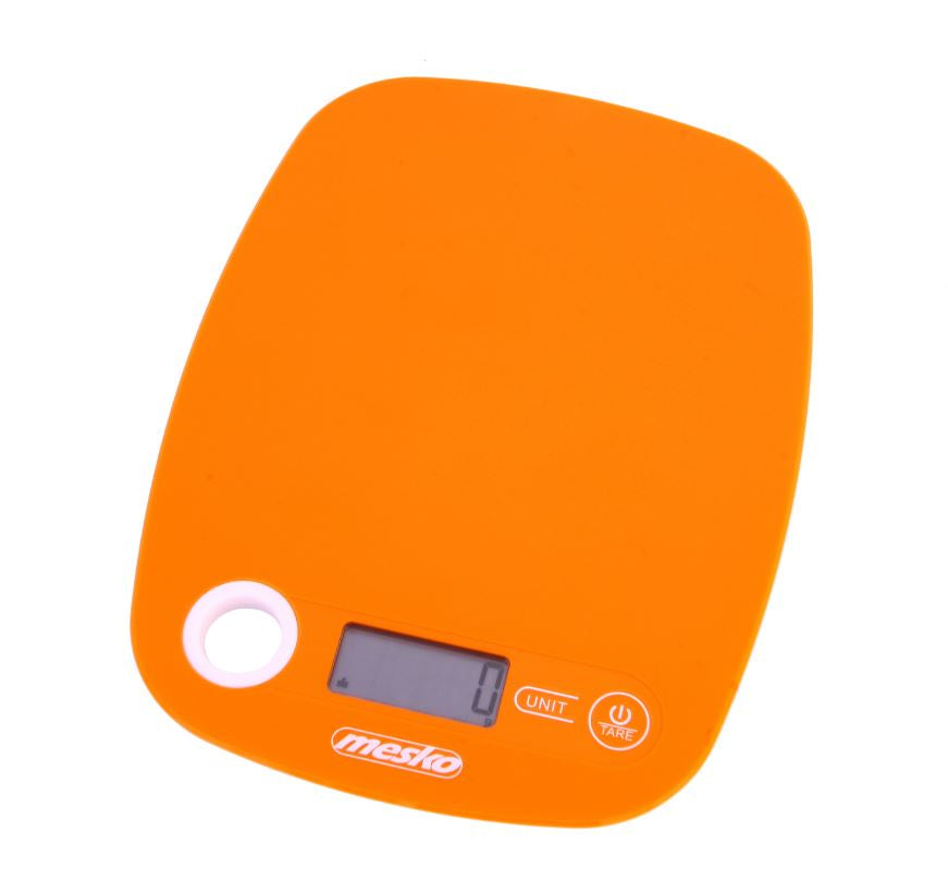 Mesko zmogljiva kuhinjska tehtnica MS3159 oranžna