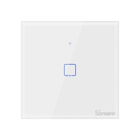 SONOFF pametno stensko stikalo Wi-Fi + RF433 enojno T1EU1C-TX
