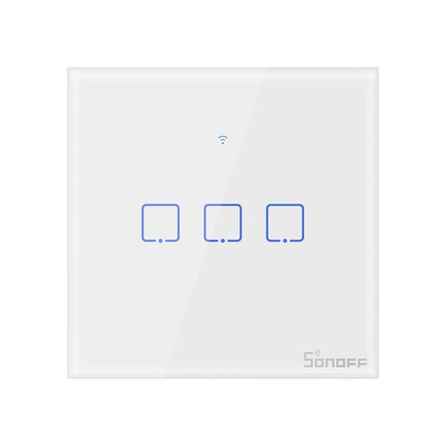 SONOFF pametno stensko stikalo Wi-Fi trojno T0EU3C-TX