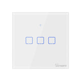SONOFF pametno stensko stikalo Wi-Fi + RF433 trojno T1EU3C-TX